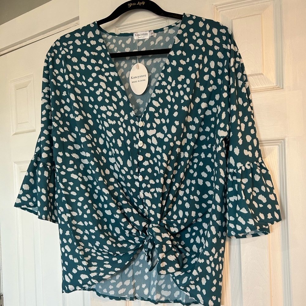 Green Light Blouse